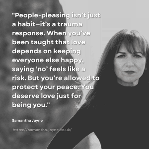 trauma healing with samantha jayne