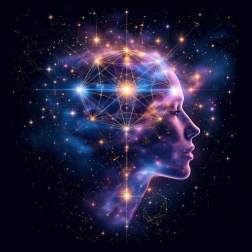 the cosmic mind of ADHD with Samantha Jayne. Image is copyrighted.