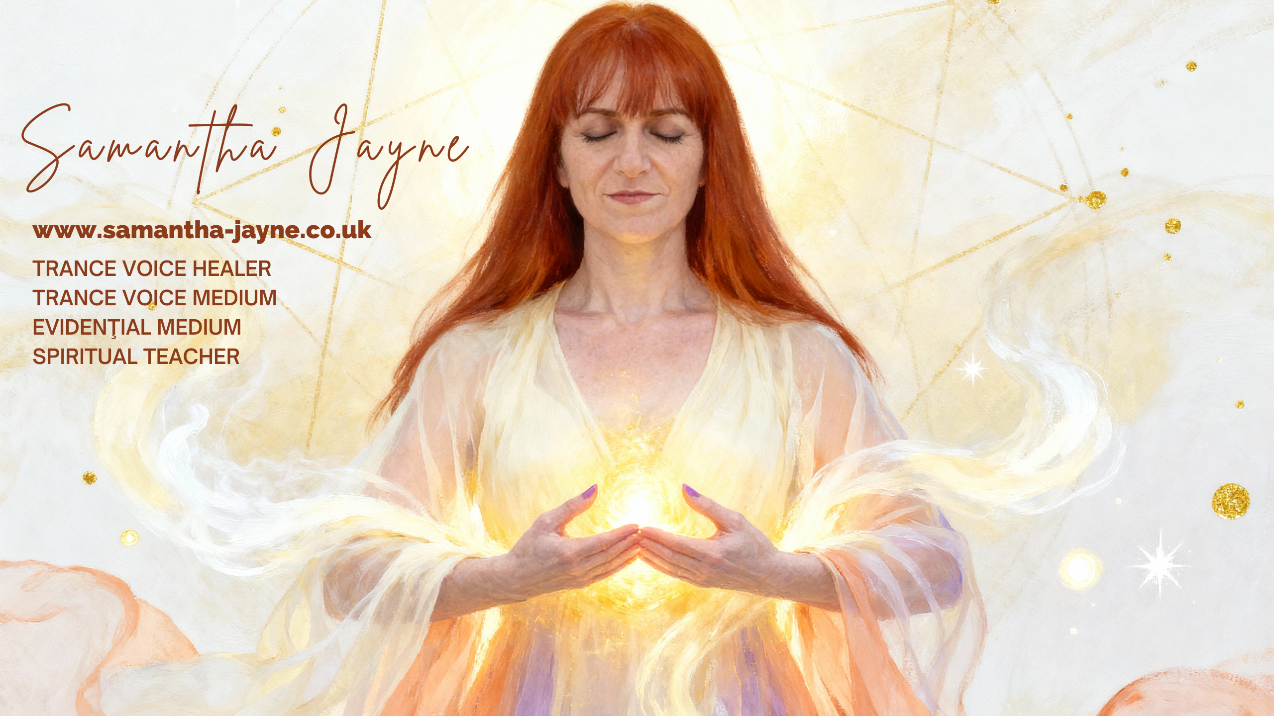 trance voice healer and medium Samantha Jayne based in Royal Wootton Bassett Wiltshire UK